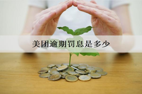 美團(tuán)逾期罰息是多少？具體罰息收取情況分析