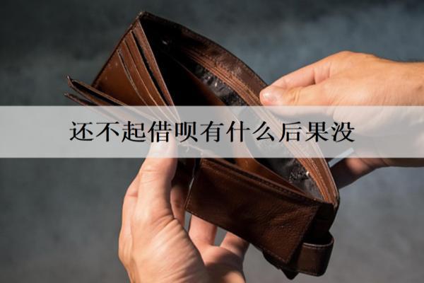 還不起借唄有什么后果沒(méi)？借唄還不起后果及解決辦法分析