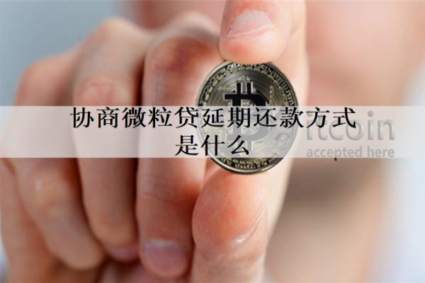 協(xié)商微粒貸延期還款方式是什么？延期還款方式介紹