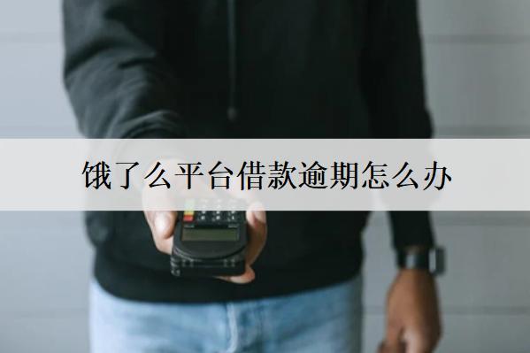 餓了么平臺借款逾期怎么辦？借款逾期解決辦法介紹