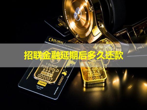 招聯(lián)金融延期后多久還款？看完就懂