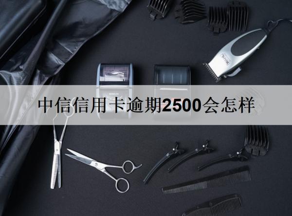 中信信用卡逾期2500會怎樣？逾期后該怎么做？