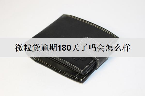 微粒貸逾期180天了嗎會怎么樣？上門催收了怎么回事？
