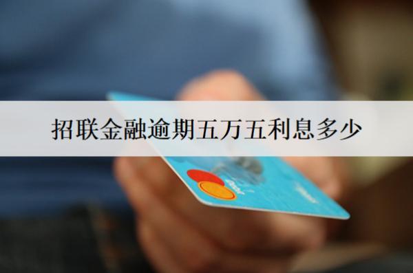 招聯(lián)金融逾期五萬五利息多少？會起訴嗎？