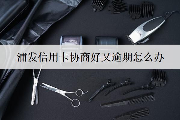 浦發(fā)信用卡協(xié)商好又逾期怎么辦？原因是什么？