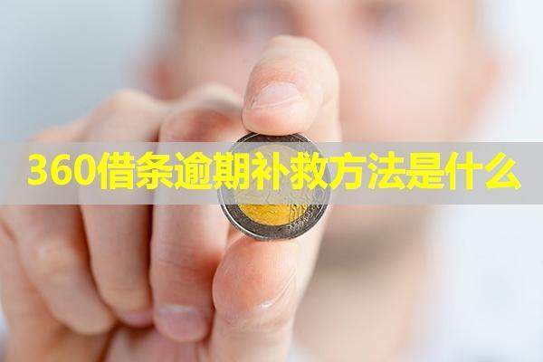 360借條逾期補(bǔ)救方法是什么？為您提供4種方案