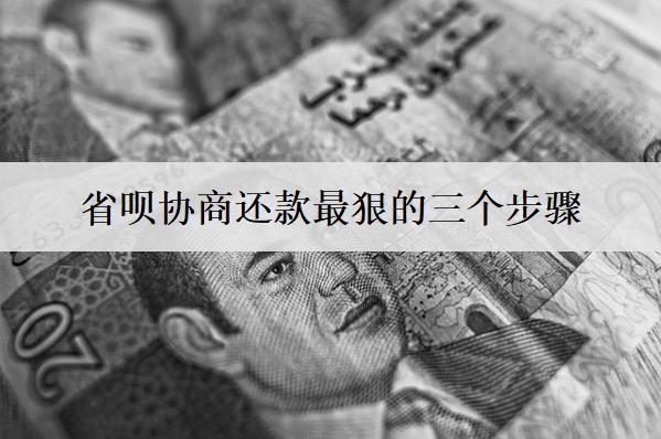 省唄協(xié)商還款最狠的三個(gè)步驟是什么？