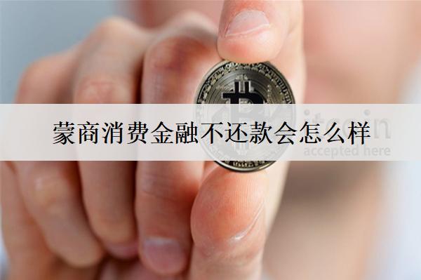蒙商消費(fèi)金融不還款會(huì)怎么樣？后果及應(yīng)對(duì)方法