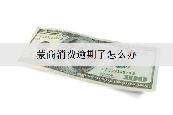 蒙商消費(fèi)逾期了怎么辦？會(huì)怎么樣？