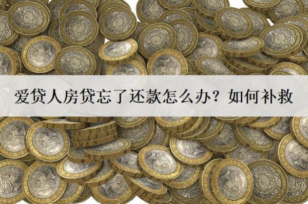 愛(ài)貸人房貸忘了還款怎么辦？如何補(bǔ)救？