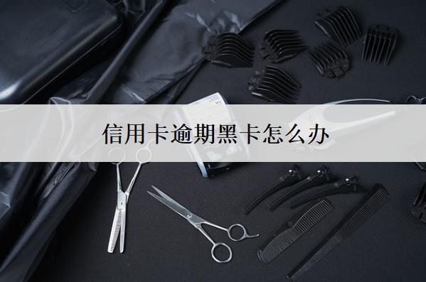 信用卡逾期黑卡怎么辦？會(huì)怎么樣？