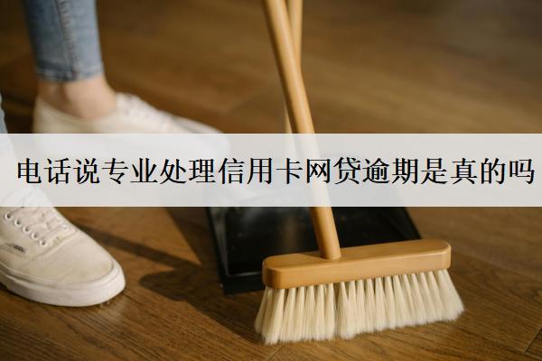 電話說專業(yè)處理信用卡網(wǎng)貸逾期
