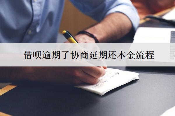 借唄逾期了協(xié)商延期還本金，流程介紹！