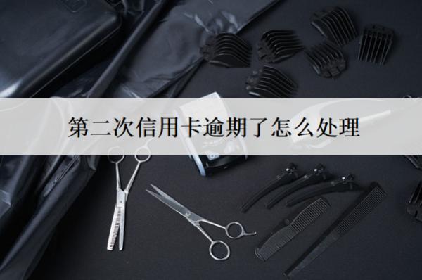第二次信用卡逾期了怎么處理？