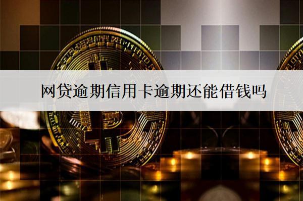 網(wǎng)貸逾期信用卡逾期還能借錢嗎？有影響嗎？