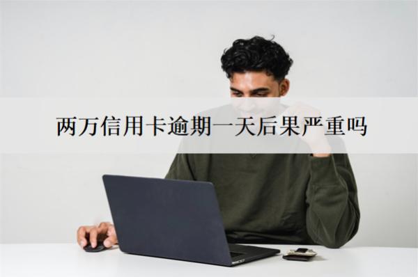 兩萬信用卡逾期一天后果嚴(yán)重嗎
