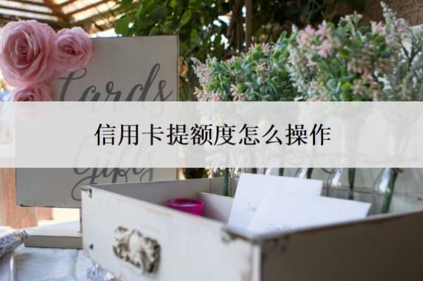信用卡提額度怎么操作？不漲額度的原因