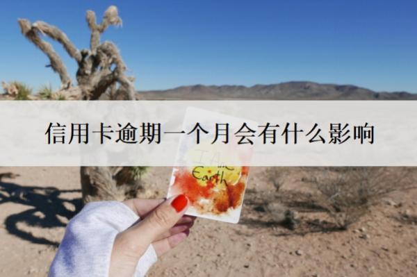 信用卡逾期一個月會有什么影響？無力償還怎么停息掛賬？