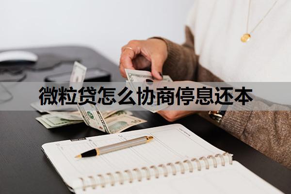 微粒貸怎么協(xié)商停息還本？微粒貸延遲還款會怎樣？
