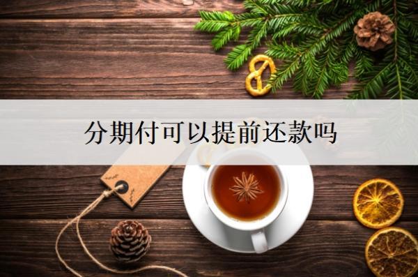 分期付可以提前還款嗎？提前還款利息怎么算？