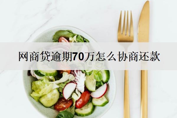 網(wǎng)商貸逾期70萬怎么協(xié)商還款？逾期7000會怎么樣??？