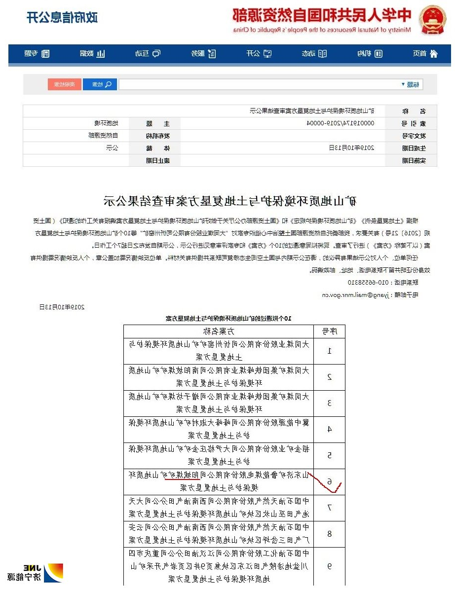 2019年10月17日，阳城煤电《矿山地质环境保护与土地复垦方案》通过自然资源部评审.jpg