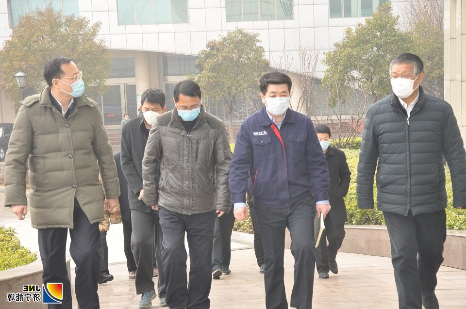 2月12日，市人大常委会副主任张玉华一行来花园煤矿检查.JPG