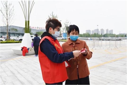 鲲鹏公司丨开展抗疫宣传志愿行活动
