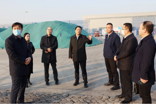 张广宇实地调研龙拱港项目建设情况